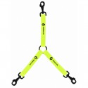 ACCOUPLE JAUNE POUR 3 CHIENS