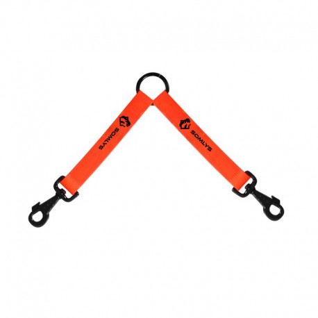 ACCOUPLE JAUNE POUR 3 CHIENS