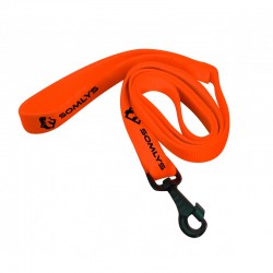 LAISSE PLATE ORANGE 1.20M