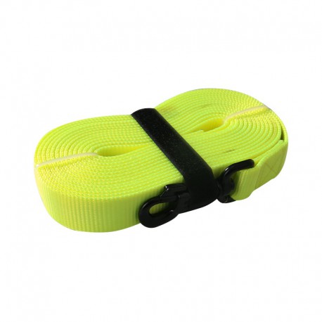 LONGE PLATE JAUNE 10M