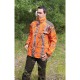 VESTE SOMLYS CAMOUFLAGE PHOTO HD ORANGE