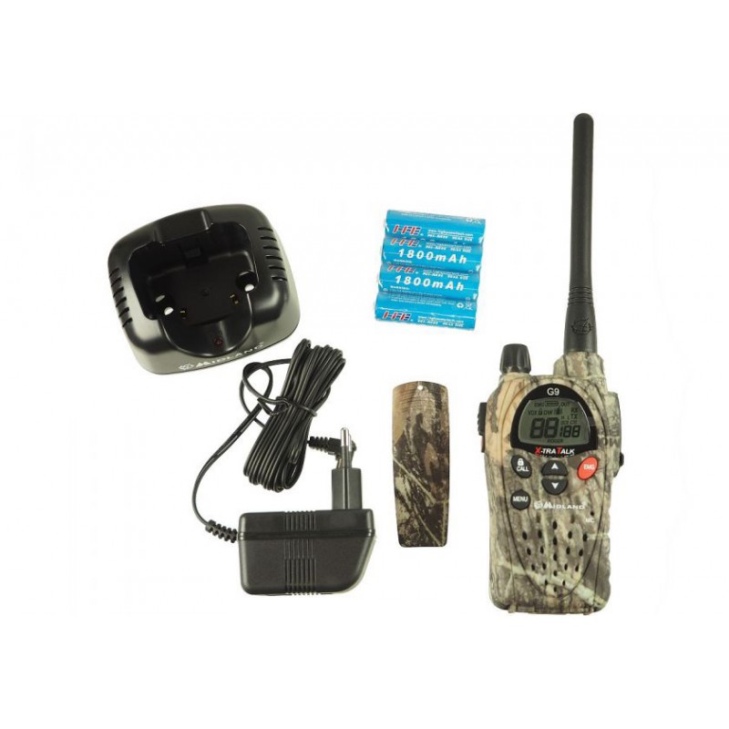 TALKIE-WALKIE MIDLAND G9 MIMETIC - Chasse et Territoire de l'Est