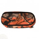 ETUI LUNETTE CAMOUFLAGE ORANGE 24 cm